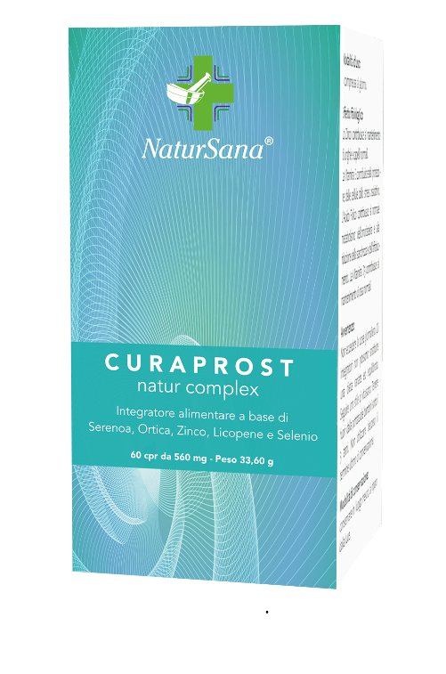 NaturSana CURAPROST natur complex - Funzionalità della Prostata e delle Vie Urinarie