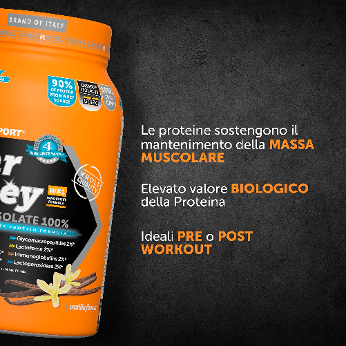 Named Sport STAR WHEY ISOLATE proteine gusto VANIGLIA 750g