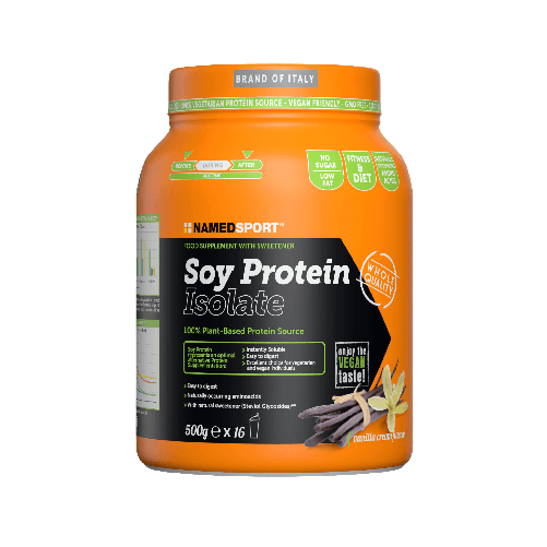 Named Sport SOY PROTEIN isolate a base di soia gusto VANIGLIA 500g