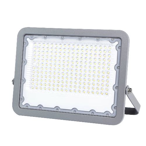 Optonica Proiettore led 150 watt slim metallo grigio ip65 equivalente 777 watt *** temperatura colore lampada 4500k Proiettore led 150 watt slim metal