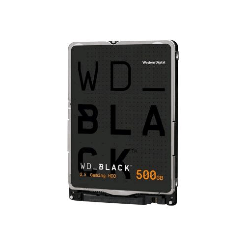 Western Digital Hard disk 2,5" 500GB - 7200rpm - SATA 6Gbps - 64MB - WD Mobile Black Western Digital WD_Black 2.5" 500 GB Serial ATA III