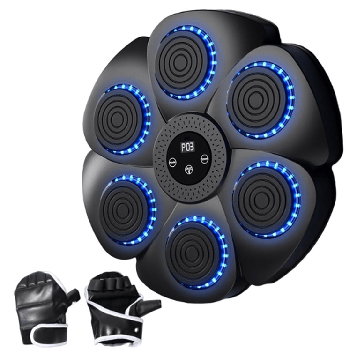 Trade Shop Traesio-macchina Musicale Per Boxe Attrezzatura Da Palestra Wireless Salvaspazio Per Fitness -