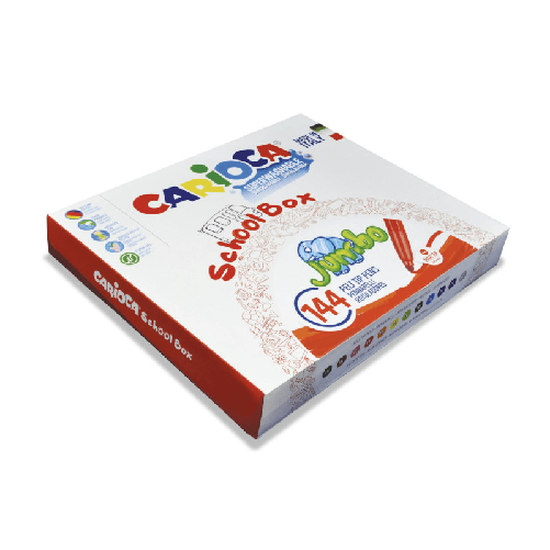 Carioca PENNARELLI CARIOCA MAXI JUMBO SCHOOL BOX (144PZ)