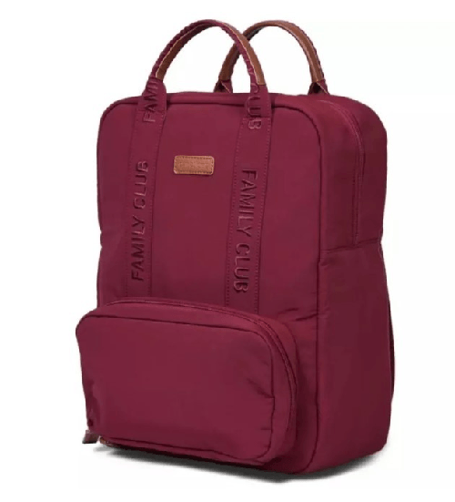 Childhome Zaino Fasciatoio SIGNATURE URBAN BORDEAU Mommybag