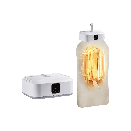 Trade Shop Traesio-asciugatrice Portatile Elettrica Con Timer Spegnimento Automatico 1200w Aria Calda -