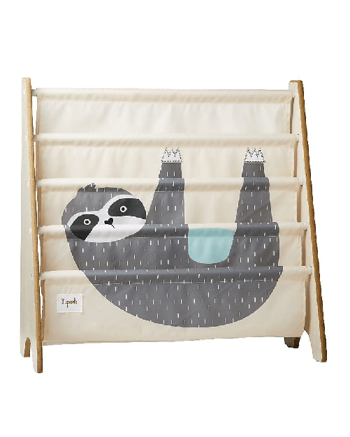 3 Sprouts IRKSLO libreria per bambini 4 ripiani Grigio Libreria a tasche