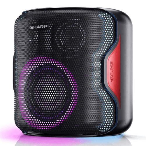 Sharp ps-921(bk) - speaker bluetooth portatile tws - 130w - flac - ipx5 - gioco luce led rgb - nero Sharp PS-921(BK) Altoparlante per Feste Bluetooth