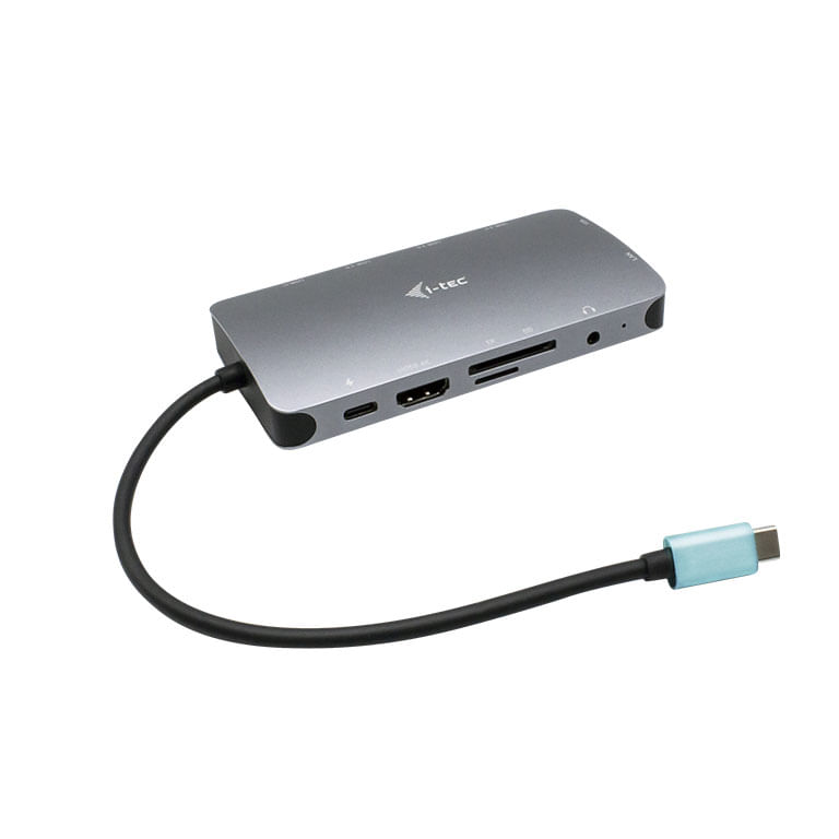 I-Tec C31NANODOCKVGAPD Metal Usb-C Nano Dock Hdmi-Vga con Lan e Power Delivery 100W i-tec Metal USB-C Travel Nano Dock HDMI/VGA with LAN + Power Deliv