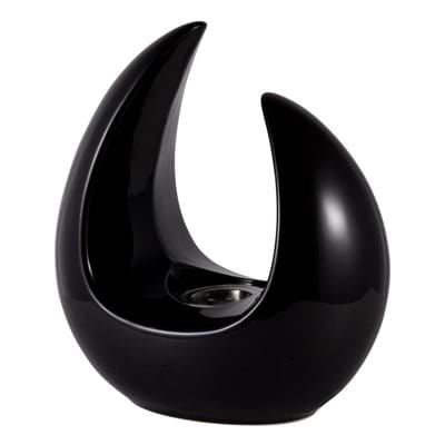 BricoShop24 Biocamino Camino a Bioetanolo Nero da Tavolo Pavimento Bruciatore Liquido Design Qlima FFB 207 camino Caminetto portatile Bioetanolo Nero