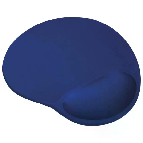 Trust Tappetino per Mouse con Poggiapolsi in Gel, Azzurro Trust 20426 tappetino per mouse Blu