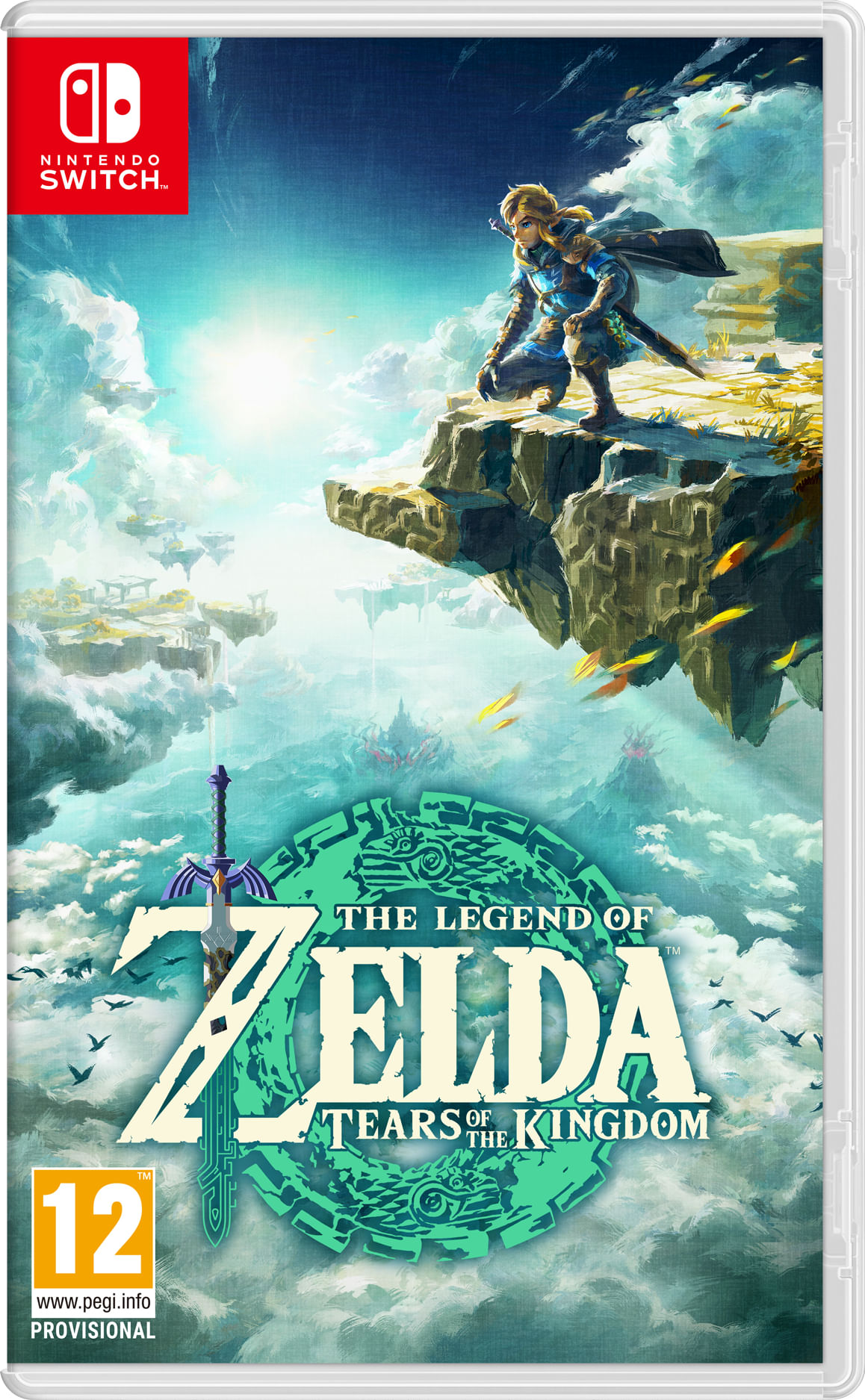 Nintendo The Legend of Zelda: Tears of the Kingdom Standard Cinese tradizionale, Tedesca, DUT, Inglese, ESP, Francese, ITA, Giapponese, Coreano, Russo