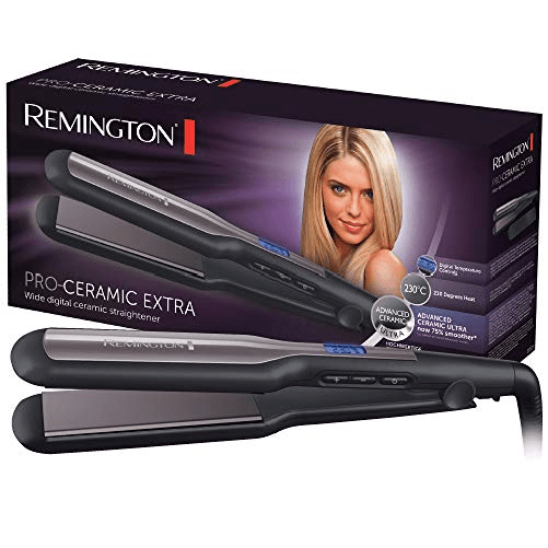 Remington S5525 Piastra Capelli Ceramica Temperatura da 150° a 230° Nero Remington S5525 Piastra per capelli Caldo Nero