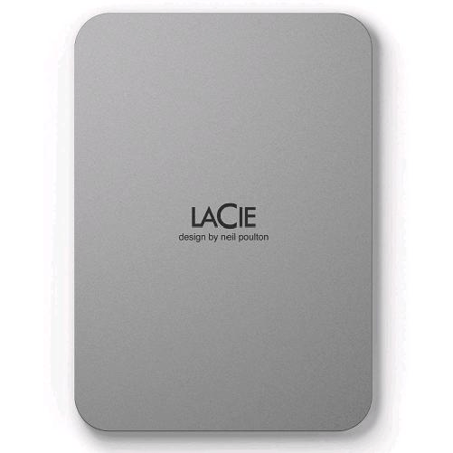 LaCie Mobile Drive (2022) disco rigido esterno 2 TB 2.5" USB tipo-C 3.2 Gen 1 (3.1 Gen 1) Argento LaCie Mobile Drive (2022) disco rigido esterno 2 TB