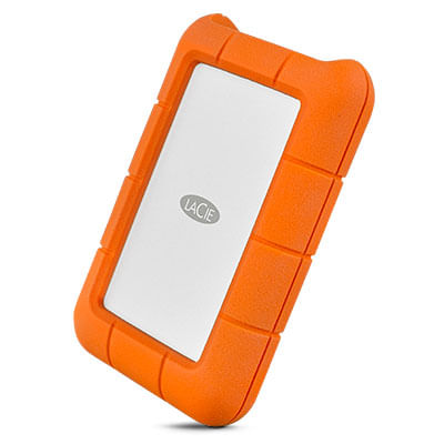 LaCie Rugged USB-C disco rigido esterno 1 TB 2.5" USB tipo-C 3.2 Gen 1 (3.1 Gen 1) Arancione LaCie Rugged USB-C disco rigido esterno 1 TB Arancione, A