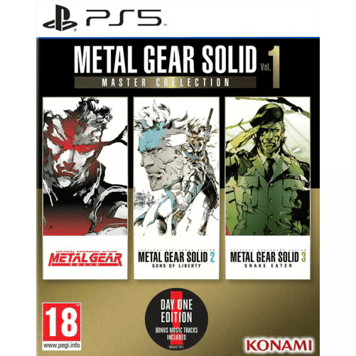 Konami Ecoplay Metal Gear Solid Master Collection Vol. 1 (PS5) Collezione Multilingua PlayStation 5 Ecoplay Metal Gear Solid Master Collection Vol. 1