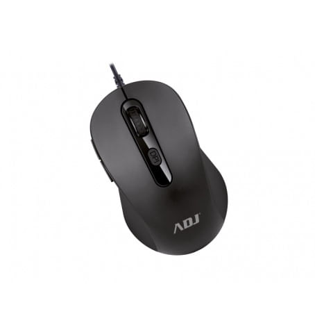 Adj Pure Evo MO136 mouse Ufficio Mano destra USB tipo A Ottico 3600 DPI Mouse Usb Ottico 6D Evo Pure Bk 1000 Dpi 6 Tasti Plug&Play Adj