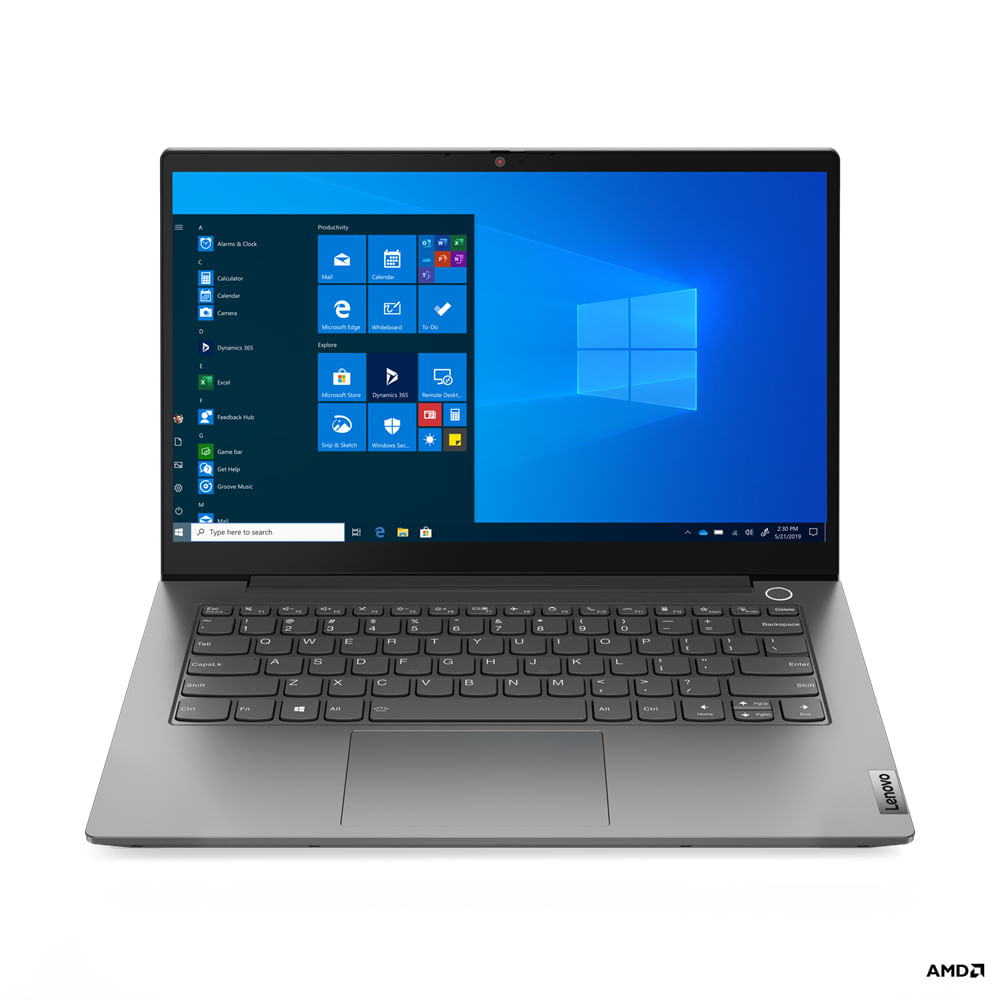 Lenovo ThinkBook 14 G2 Computer portatile 35,6 cm (14") Full HD AMD Ryzen 5 4500U 8 GB DDR4-SDRAM 256 GB SSD Wi Lenovo ThinkBook 14 G2 AMD Ryzen 5 4
