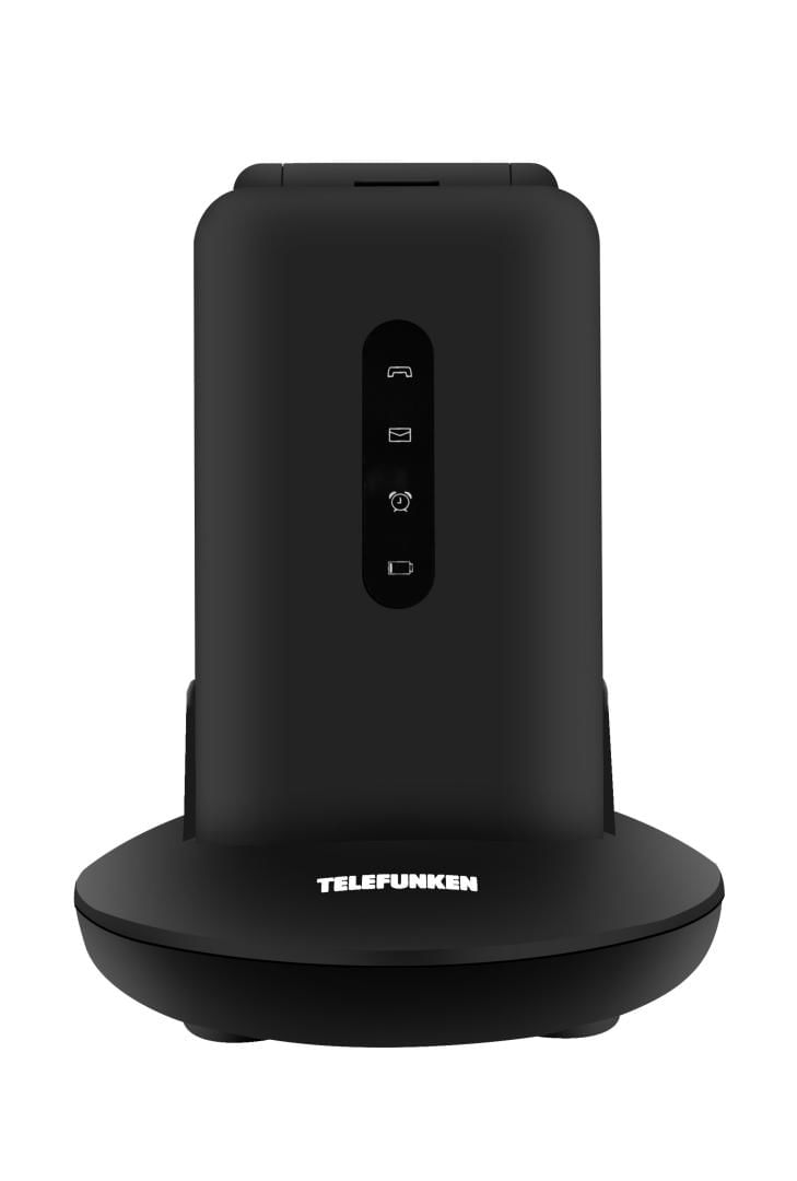 Telefunken S740 7,11 cm (2.8") 129 g Nero Telefono per anziani