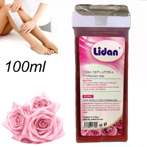 Rullo ricambio Cera depilatoria miele latte aloe vera limone 100ml ceretta pelle