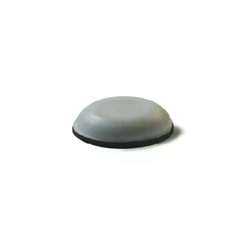 Scivoli PTFE adesivi tondi 50 mm. - grigio - 4 pz.