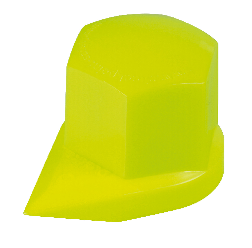 Dustite , indicatori di serraggio per dado ruota con cappuccio antipolvere, set 20 pz - 33 mm - Giallo fluo