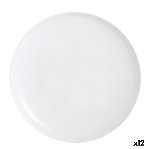 Luminarc Piatto per Pizza Luminarc Friends Time Bianco Vetro Ø 32 cm (12 Unità)