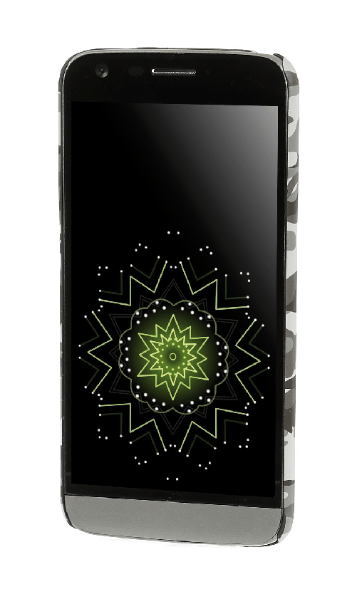 Stylish, cover gommata sottile - Lg G5 - Grey Camo