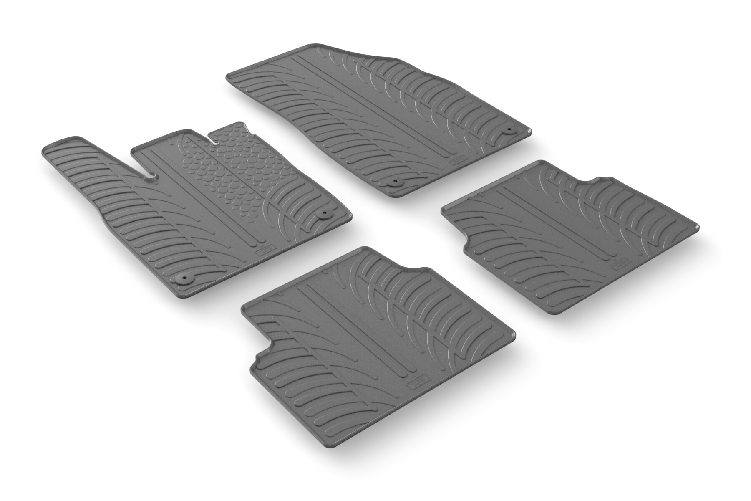 Set tappeti su misura in gomma - compatibile per Volkswagen ID.4 (11/20>) - Volkswagen ID.5 5p (12/21>)