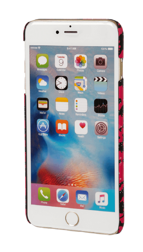 Stylish, cover gommata sottile - Apple iPhone 6 Plus / 6s Plus - Pink Camo