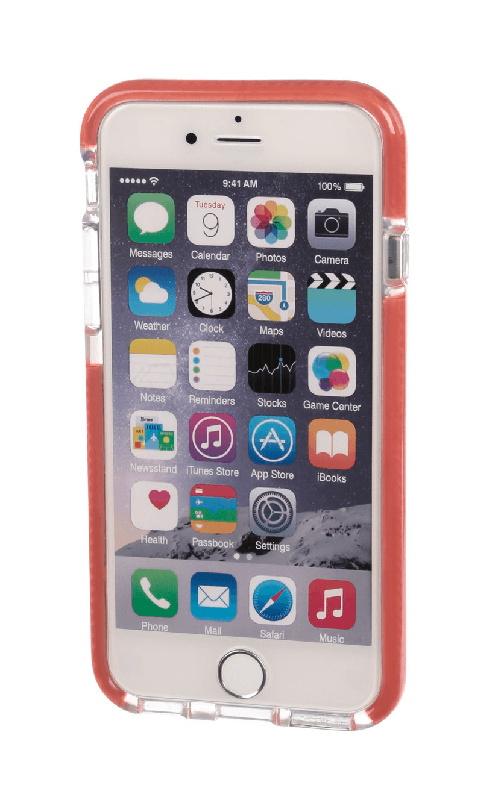 Alpha Guard, cover ultra protettiva anti-shock flessibile - Apple iPhone 6 / 6s - Trasparente/Rosa