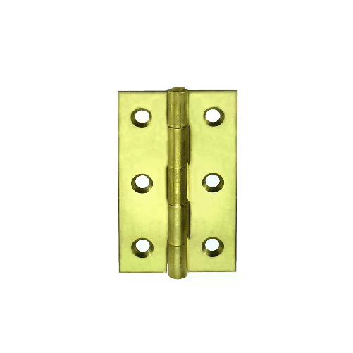 Cerniere strette 36 x 70 mm. - zincate giallo - 1 pz.