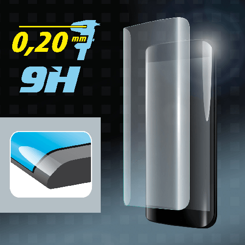 Curved Shield, pellicola protettiva per display curvi - Samsung Galaxy Note 8