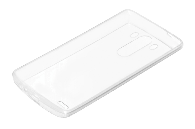 Clear Cover, cover trasparente rigida con cornice in gomma - Lg G3