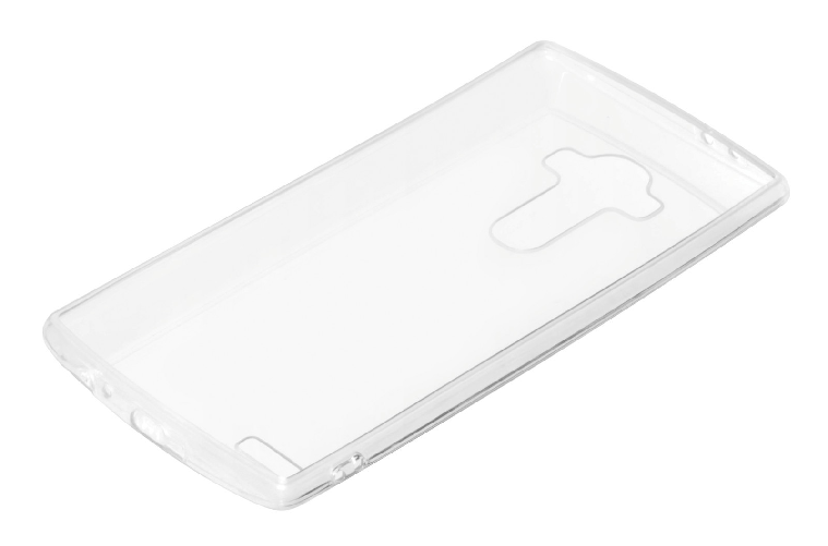 Clear Cover, cover trasparente rigida con cornice in gomma - Lg G4