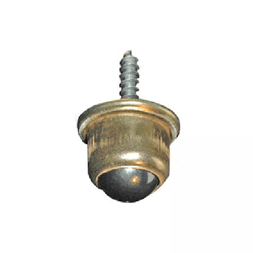 Rotella a sfera con attacco a vite legno 18 mm.