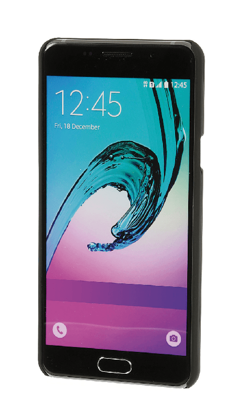 Stylish, cover gommata sottile - Samsung Galaxy A3 2016 - Nero