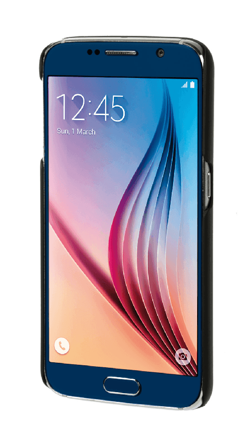 Stylish, cover gommata sottile - Samsung Galaxy S6 - Nero