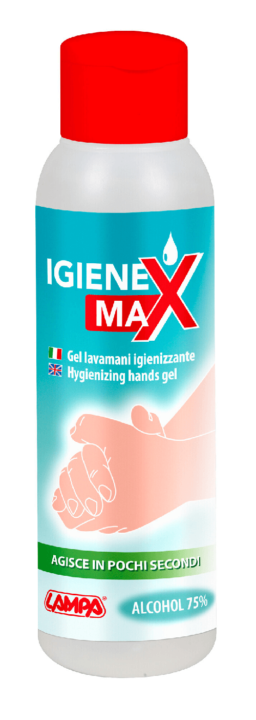 Igienex Max, gel igienizzante mani - 100 ml