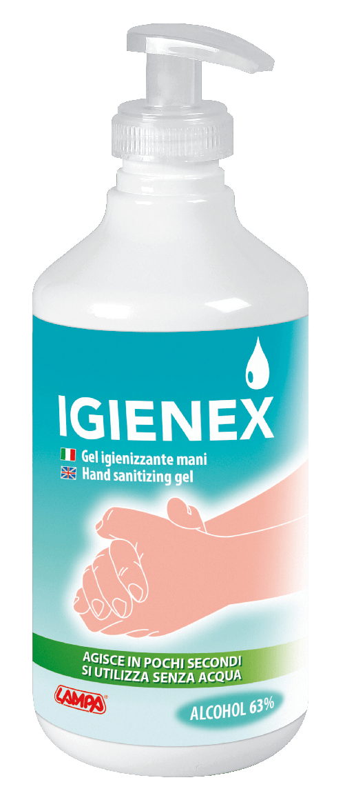 Igienex, gel igienizzante mani - 500 ml