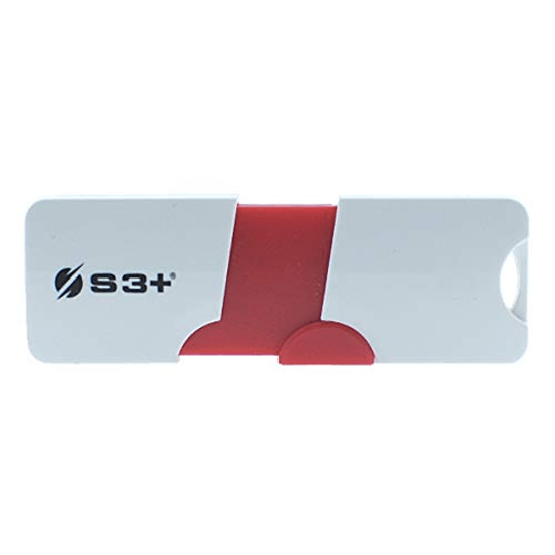 S3 plus chiavetta usb 128gb usb 3.0 bianco e rosso - memoria flash portatile