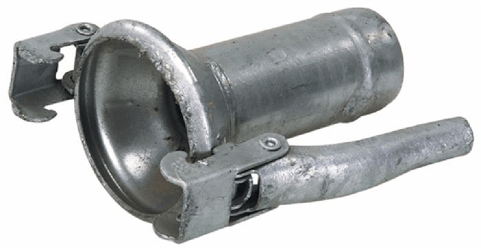 Manicotto con controsfera zincato Ø 120