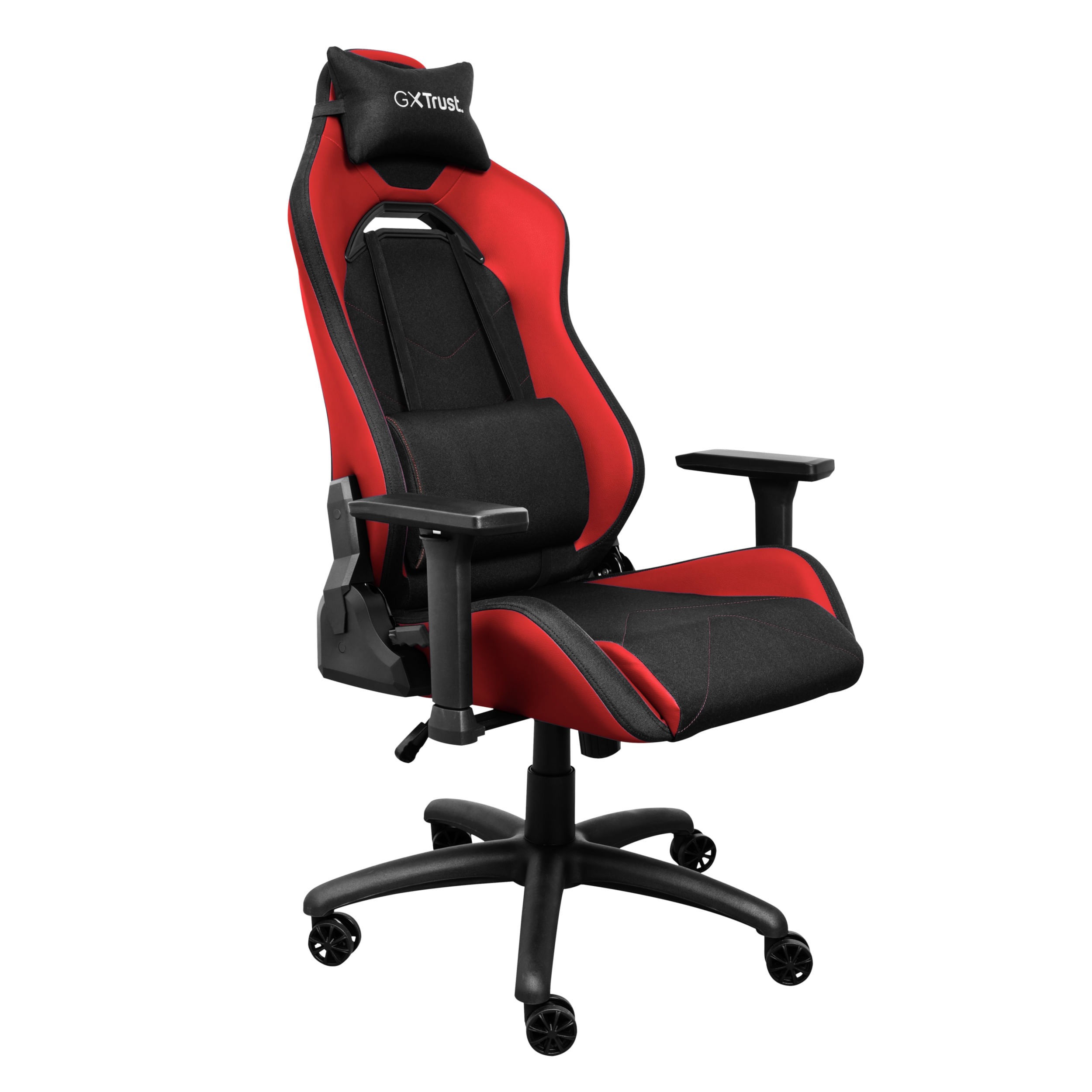 TRUST GXT 714 RUYA SEDIA GAMING REALIZZATA CON MATERIALI SOSTENIBILI - NERO/ROSSA Trust GXT 714 RUYA Sedia per gaming universale Nero, Rosso
