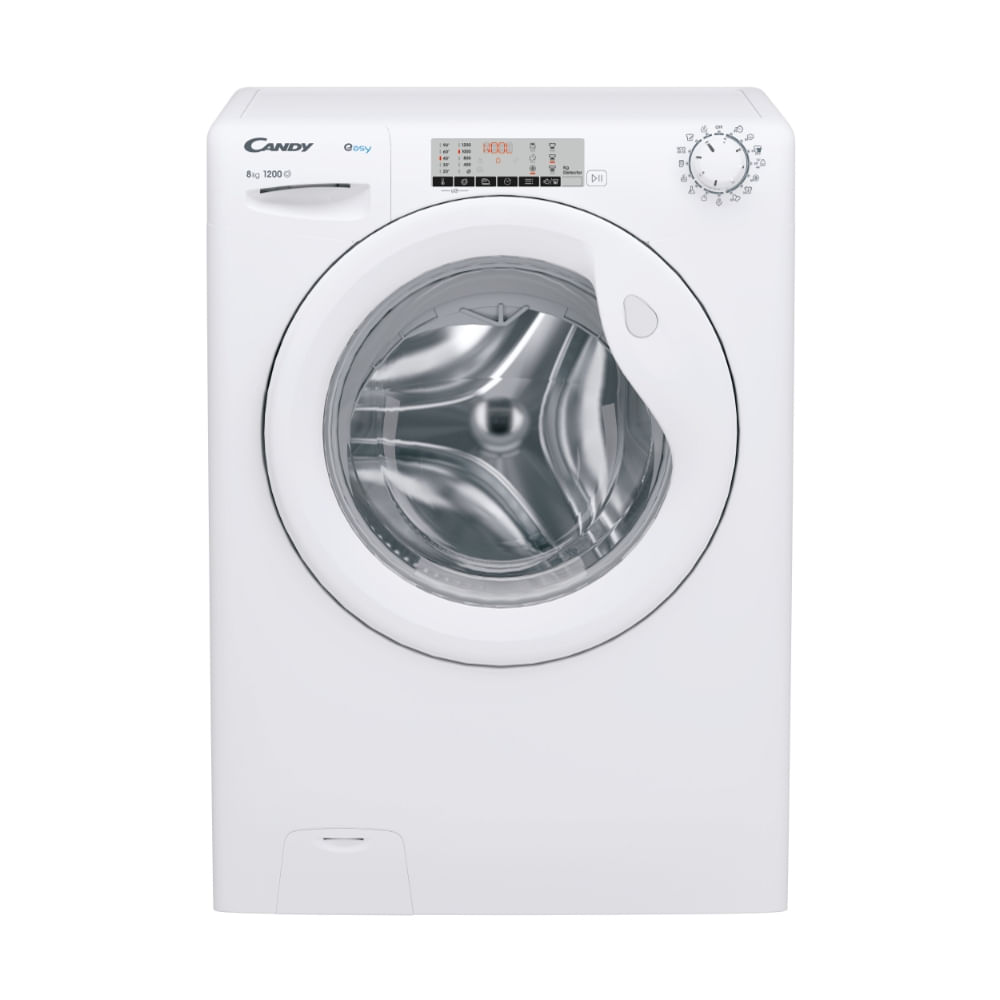 Candy EY284DWM5/1-S - Lavatrice da 8 Kg, Caricamento frontale, 1200 giri, Classe energetica A Candy EY284DWM5/1-S lavatrice Caricamento frontale 8 kg