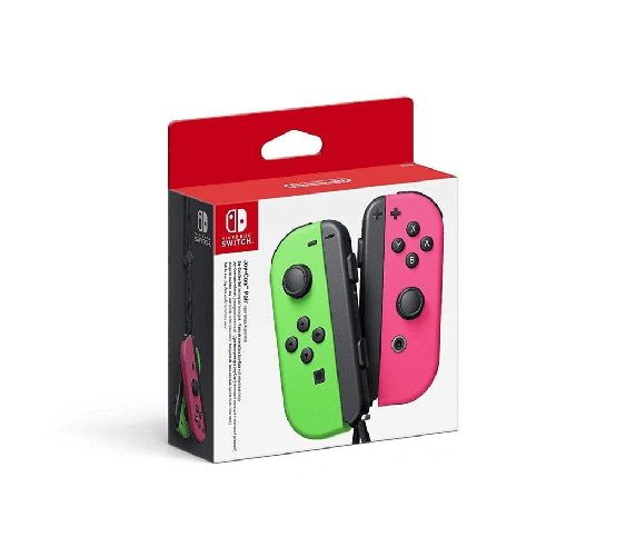 Nintendo Joy-Con Nero, Verde, Rosa Bluetooth Gamepad Analogico/Digitale Nintendo Switch