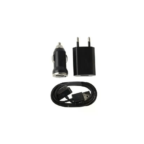 Kit caricabatteria 3 in 1 RETE / AUTO / CAVO per smartphone con presa Micro USB