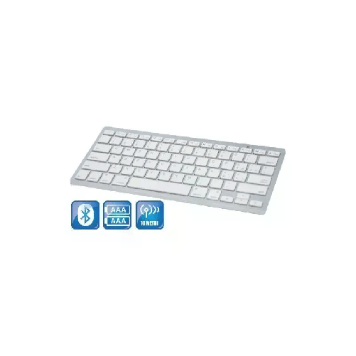 Tastiera universale Bluetooth compatibile con PC Mac e smartphone
