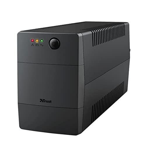 Trust Paxxon 800VA Gruppo di Continuita' 2 Prese di Corrente a Parete con Batteria e Protezione da Sovratensione Trust Paxxon gruppo di continuità (UP