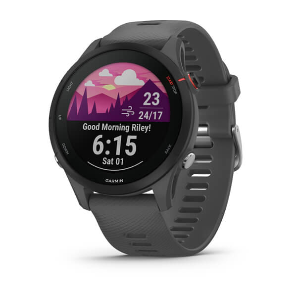 Garmin forerunner 255 3,3 cm (1.3") mip 46 mm digitale 260 x 260 pixel touch screen grigio wi-fi gps (satellitare) Garmin Forerunner 255 3,3 cm (1.3")