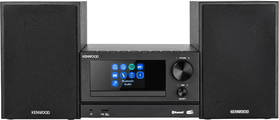 Kenwood M-7000S Mini impianto audio domestico 30 W Nero