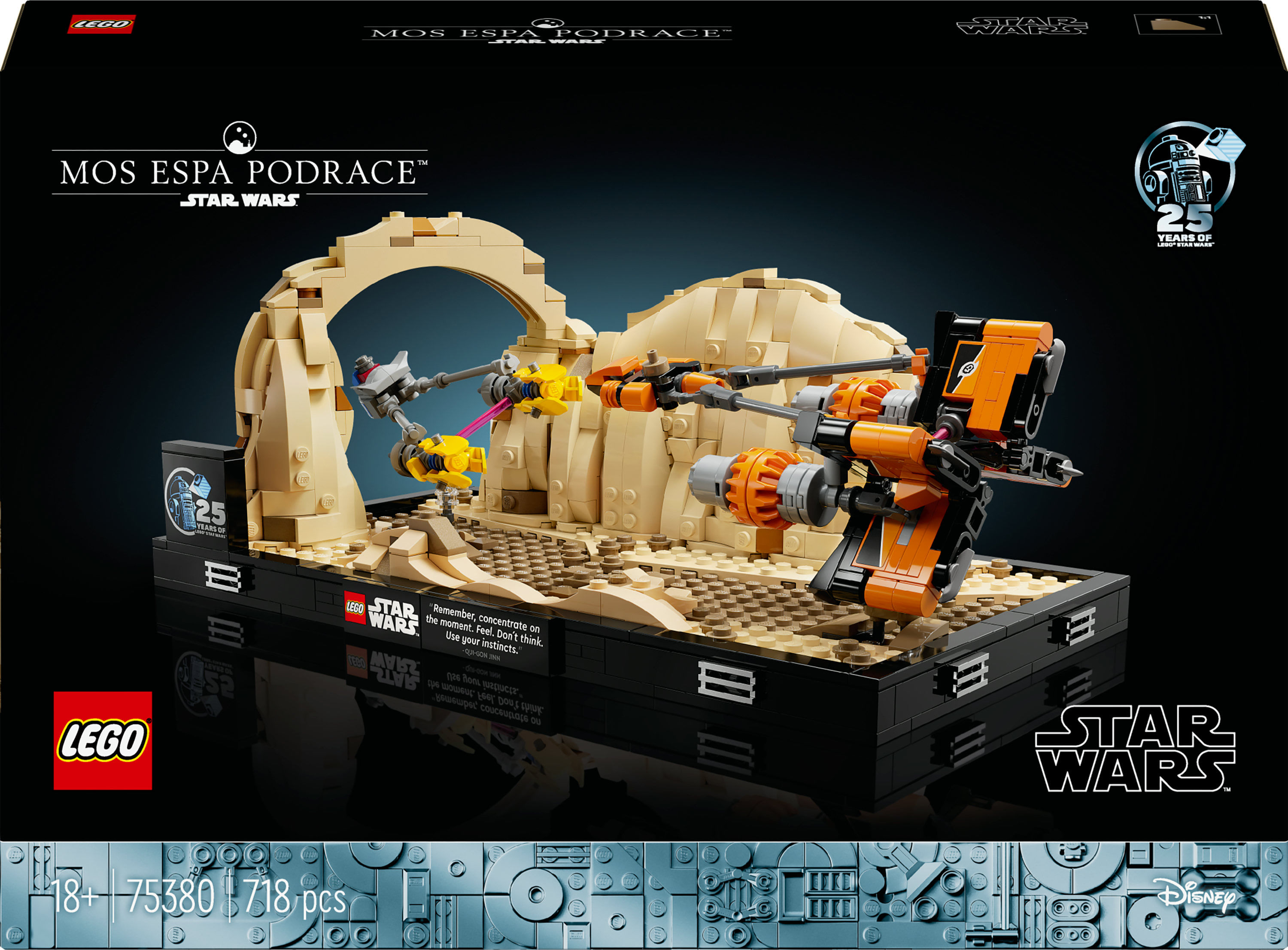 Lego Set di Costruzioni Lego Star Wars Multicolore LEGO Diorama Gara degli sgusci su Mos Espa